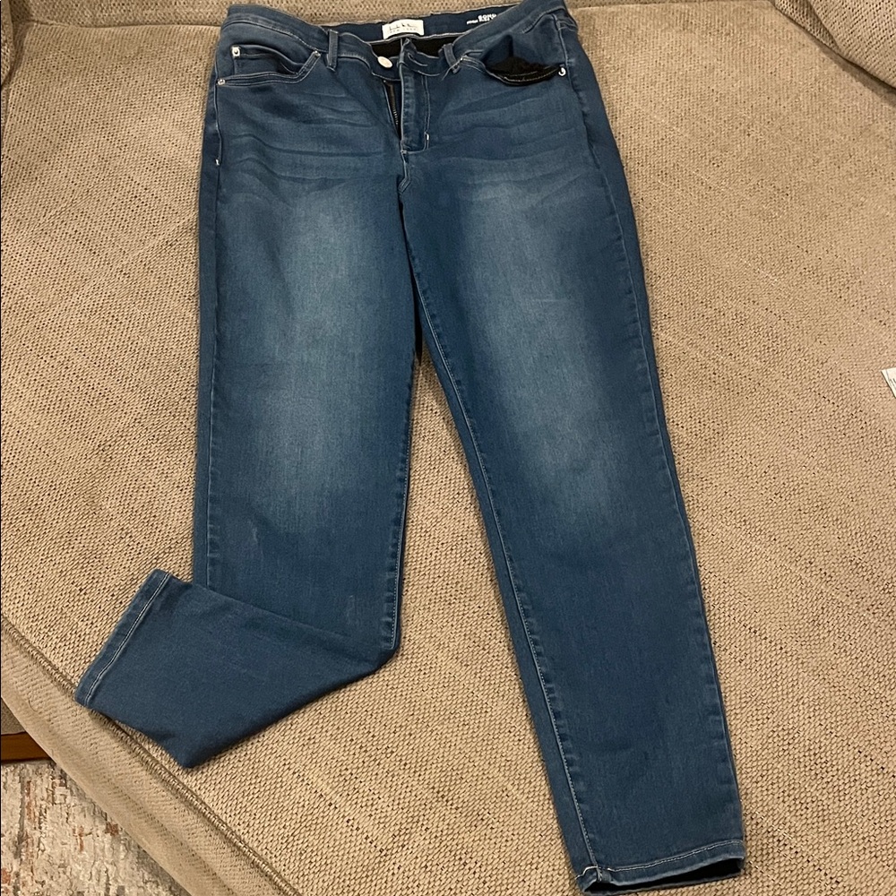Soho Women's Dark Blue Skinny Jeans